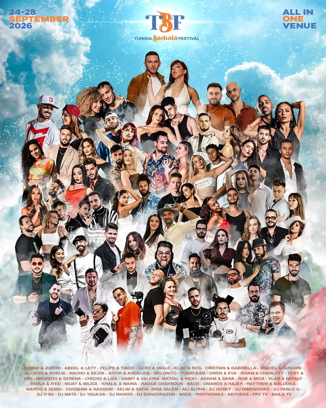 Tunisia Bachata Festival 2026 (TBF) — Gammarth