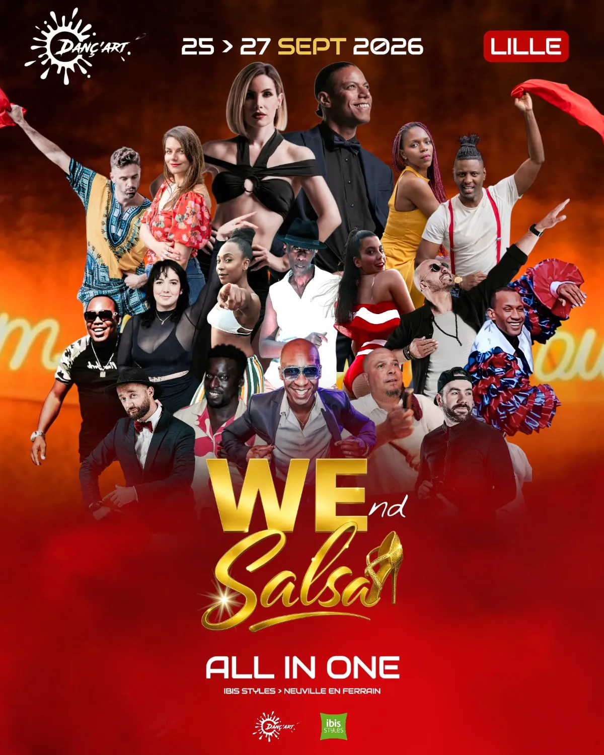 WEnd SALSA LILLE | ALL IN ONE | 25 au 27 septembre — Neuville-en-Ferrain