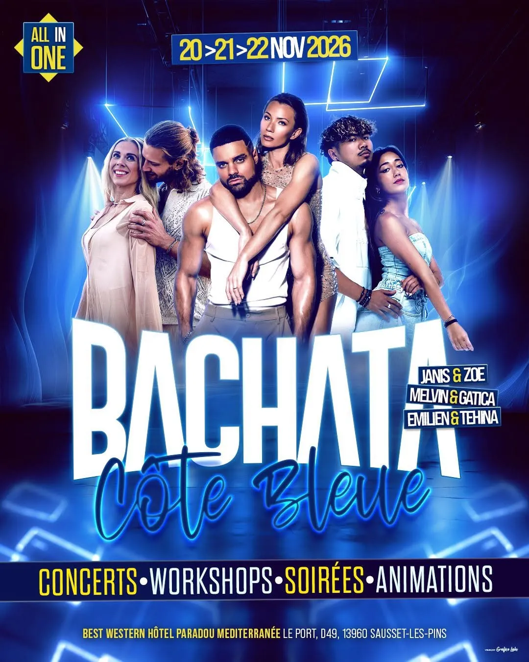 Bachata sur la Côte Bleue — Sausset-les-Pins