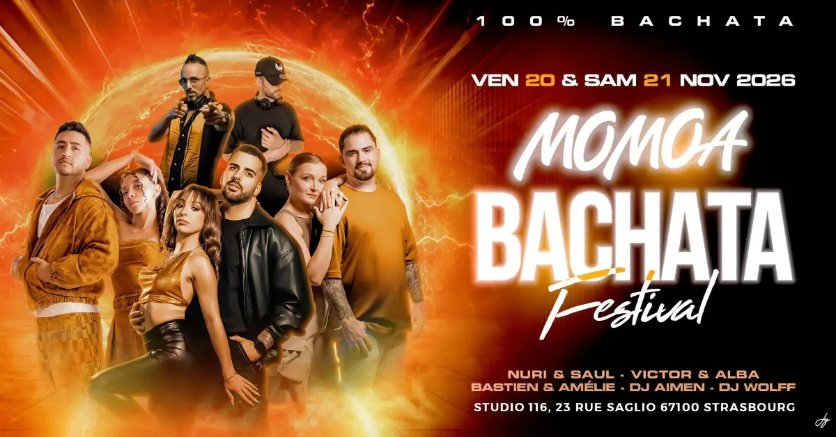 MOMOA BACHATA FESTIVAL II — Strasbourg