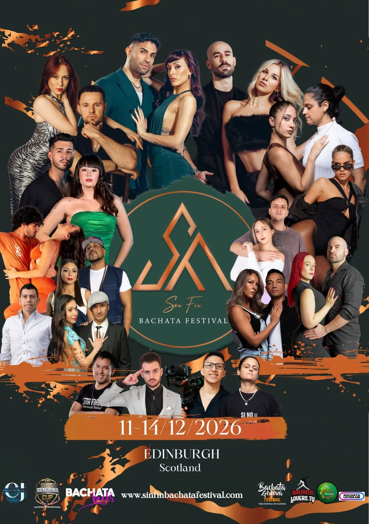 SINFIN BACHATA FESTIVAL 2026 — Edinburgh
