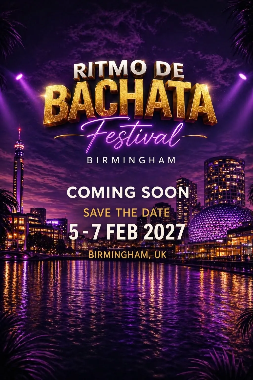 Ritmo de Bachata Festival Birmingham 2027 — Birmingham