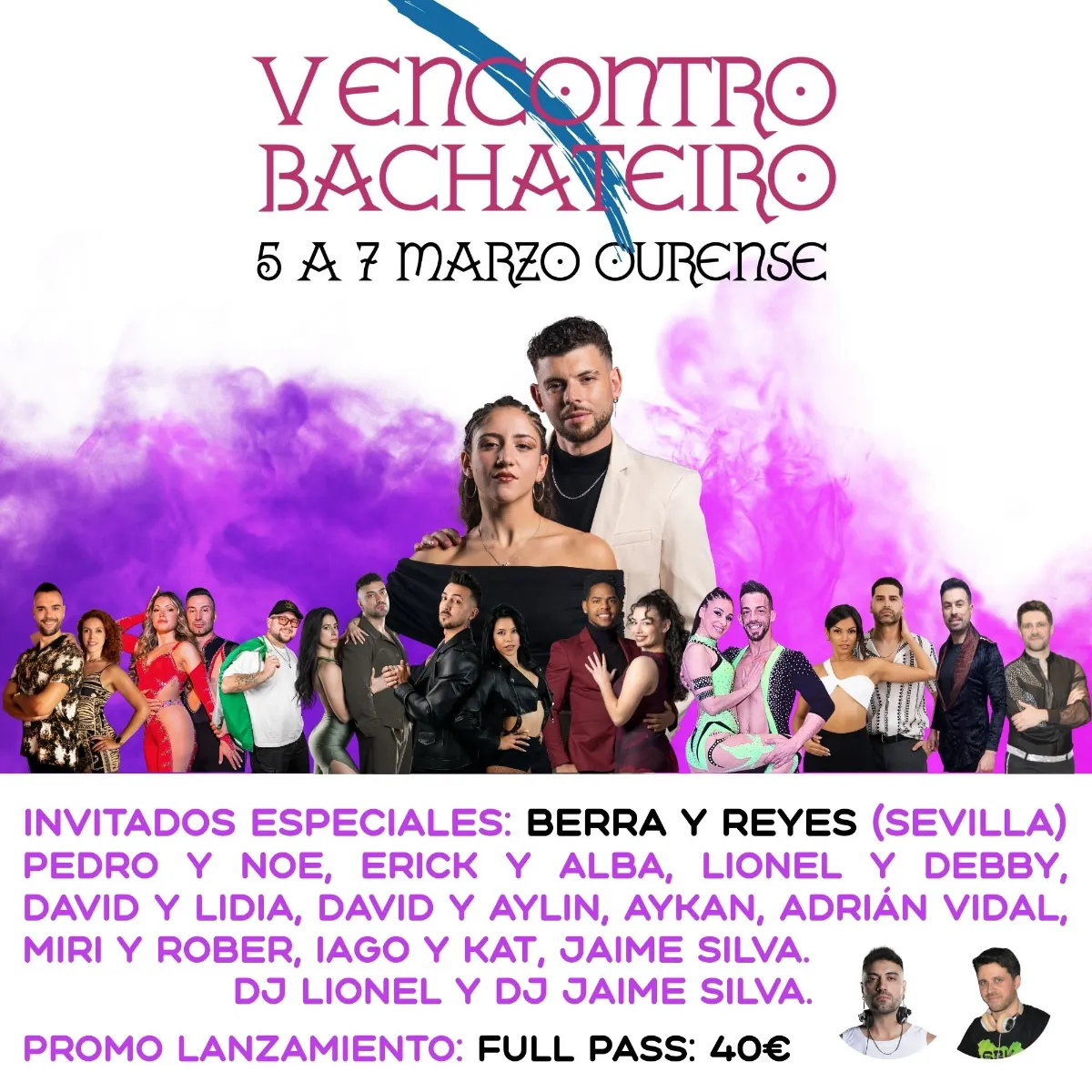 V ENCONTRO BACHATEIRO 2027, Reunión de bachateros de Galicia — Ourense