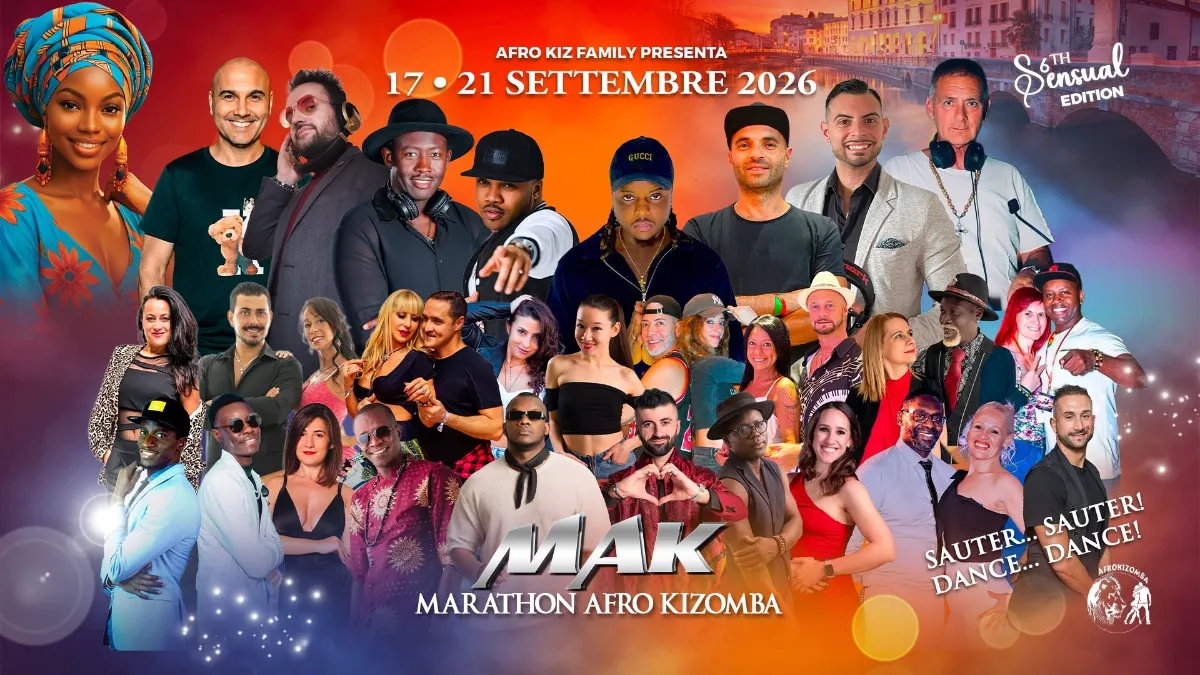 MAK Marathon Afro Kizomba • Sensual Edition 2026 — Quinto di Treviso