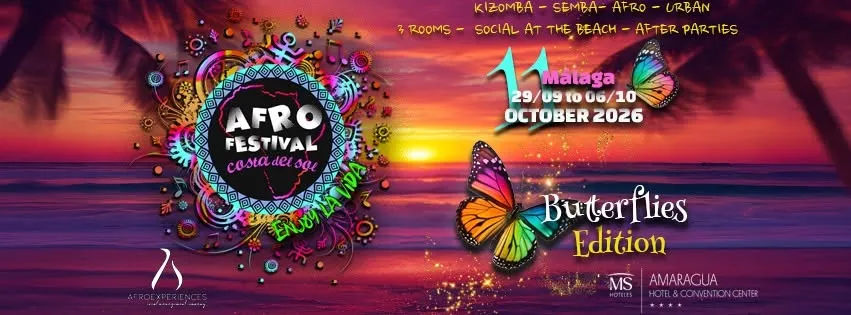 AFROFESTIVAL MALAGA 11TH EDITION (OFFICIAL EVENT – BUTTERFLIES) — Málaga