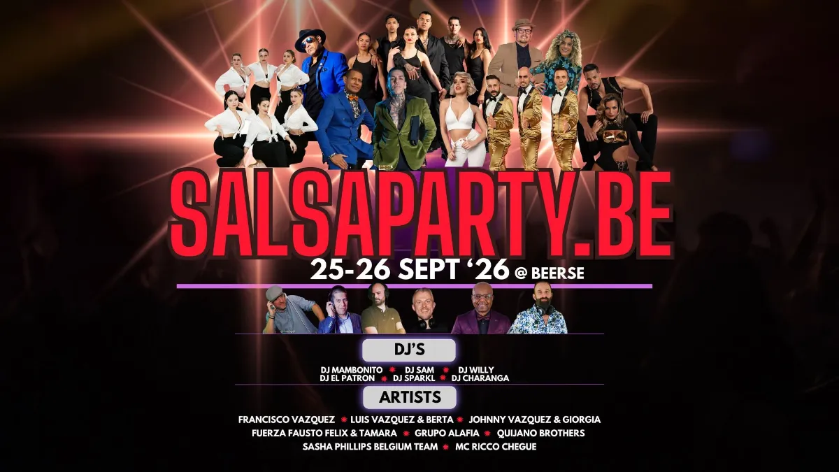 SalsaPartyBE BEERSE Weekend 25-26/09 — Beerse