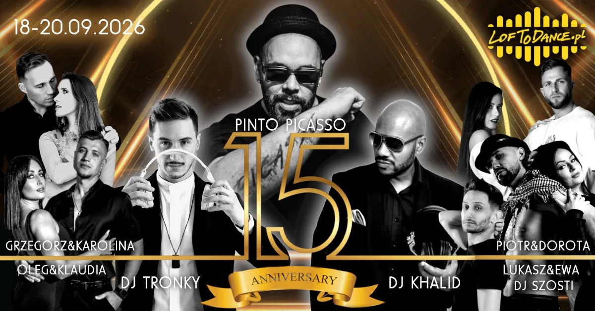 15 Urodziny LOFToDANCE | Pinto Picasso Live Concert — Cracovie
