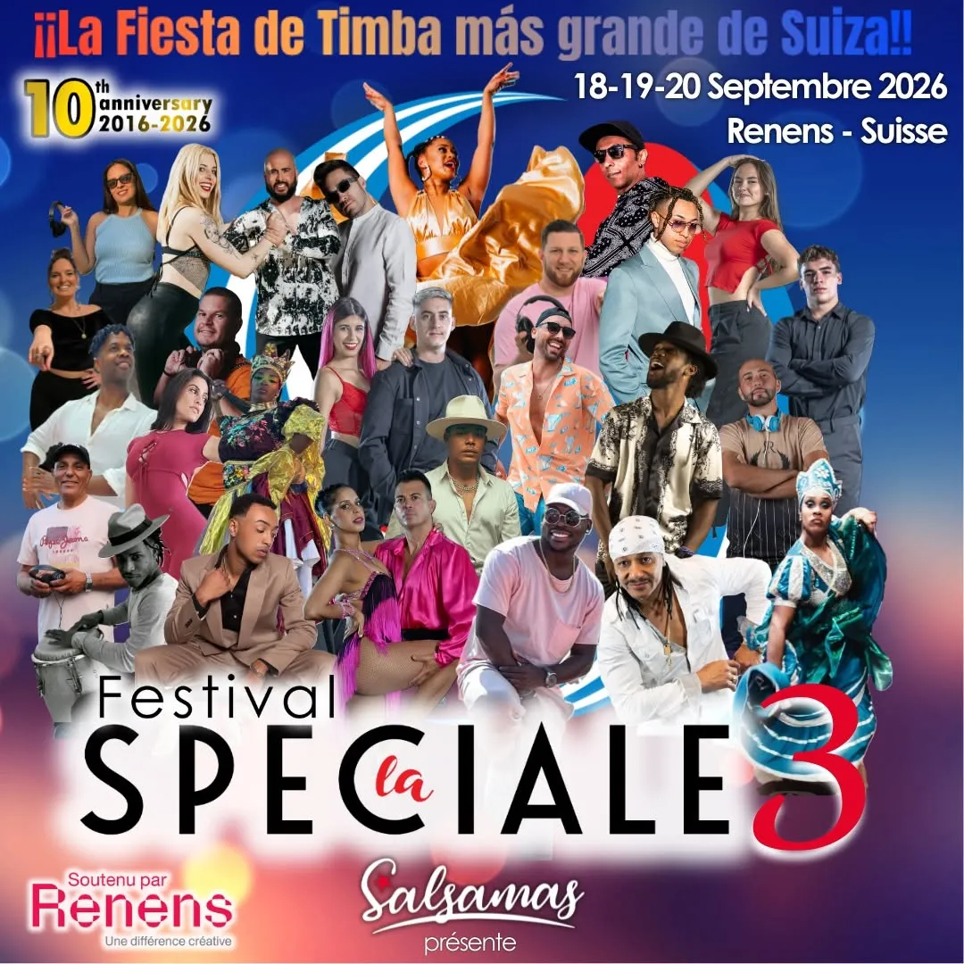 Festival La Spéciale 3 – les 10 ans de Salsamas – Salle de Spectacle de Renens — Renens