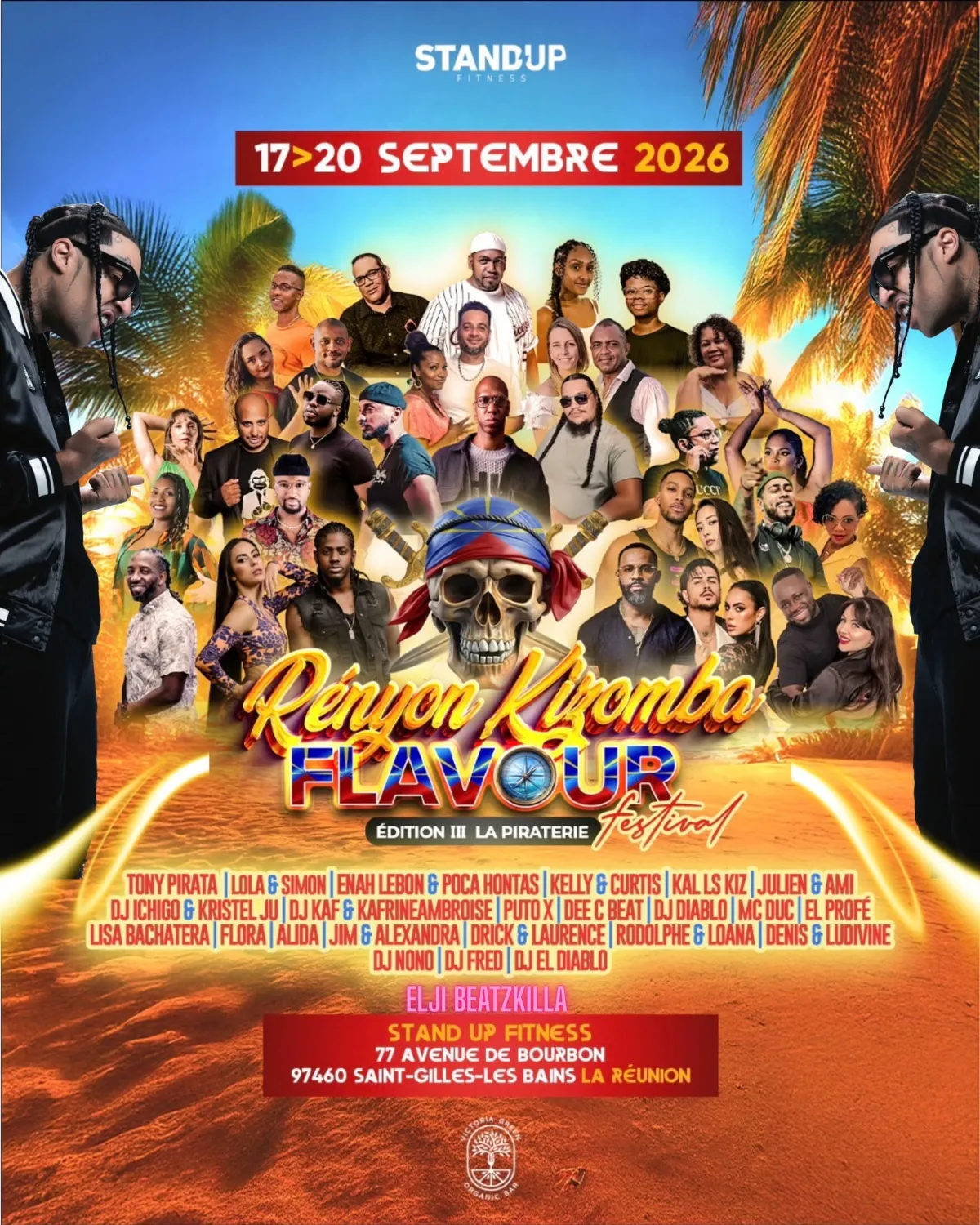 RENYON KIZOMBA FLAVOUR festival | Edition: LA PIRATERIE — Saint-Paul