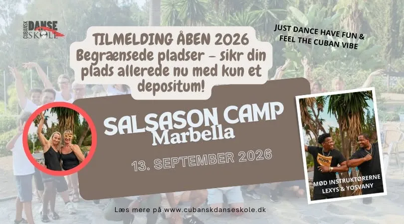 SalsaSon Camp Marbella 2026 uge 38 — Mijas