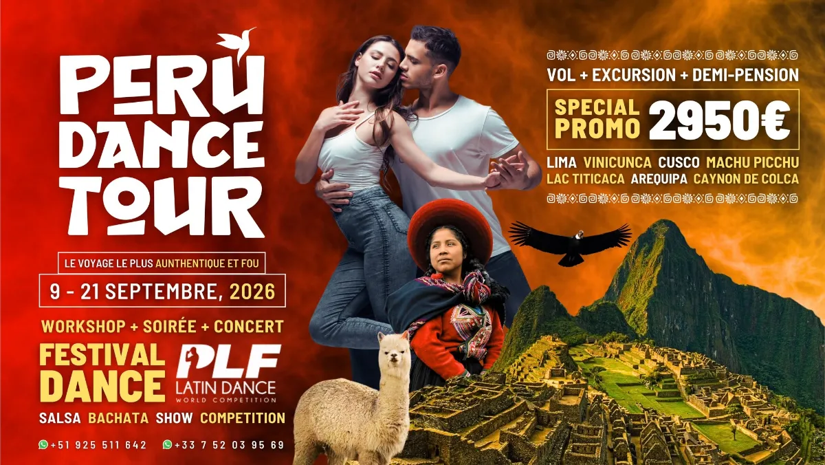 PERU DANCE TOUR 2026 — Lima