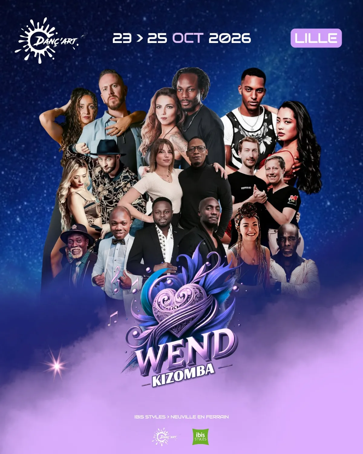 💜🩵 WEnd Kizomba Lille | ALL IN ONE — Neuville-en-Ferrain