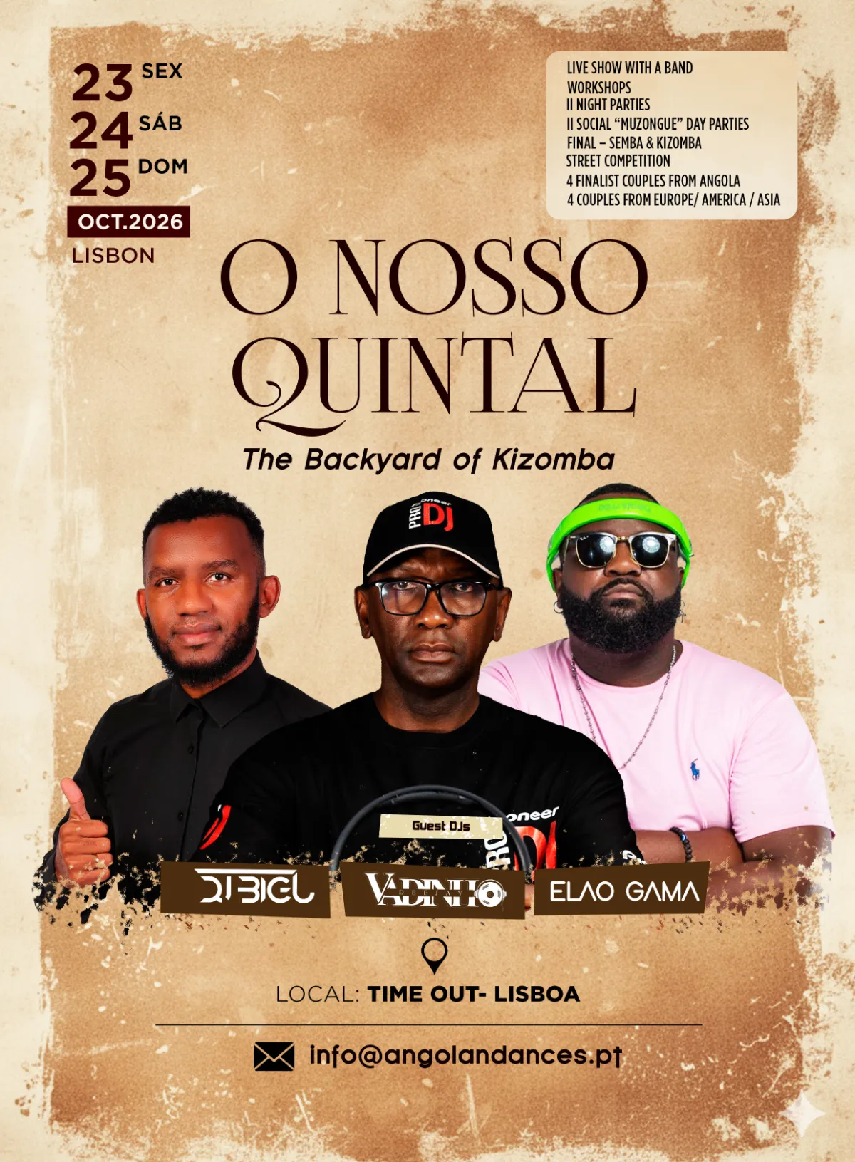 O NOSSO QUINTAL — Lisbonne