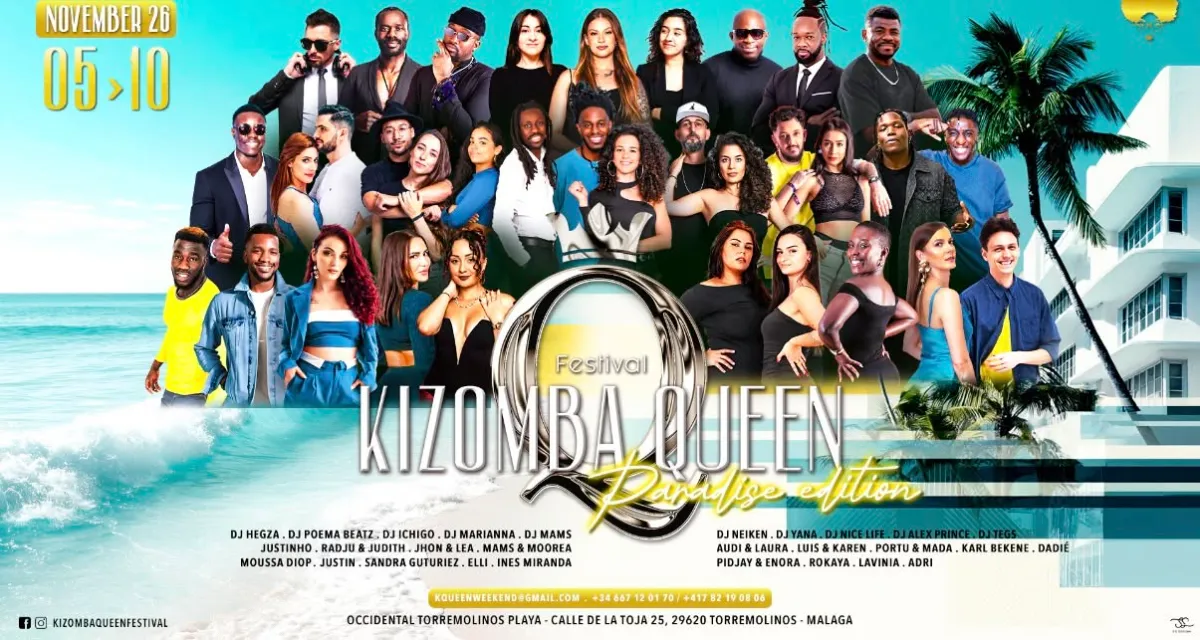 KIZOMBA QUEEN FESTIVAL PARADISE EDITION — Torremolinos